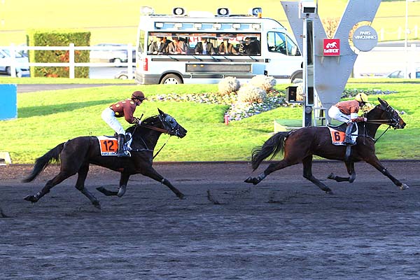 Arrivée quinté pmu PRIX DE VALOGNES à PARIS-VINCENNES