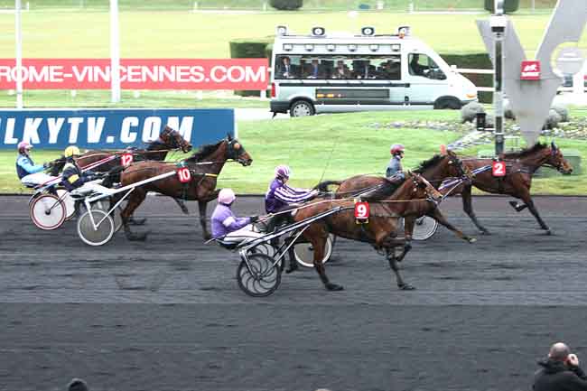 Arrivée quinté pmu PRIX DE CORDEMAIS à PARIS-VINCENNES