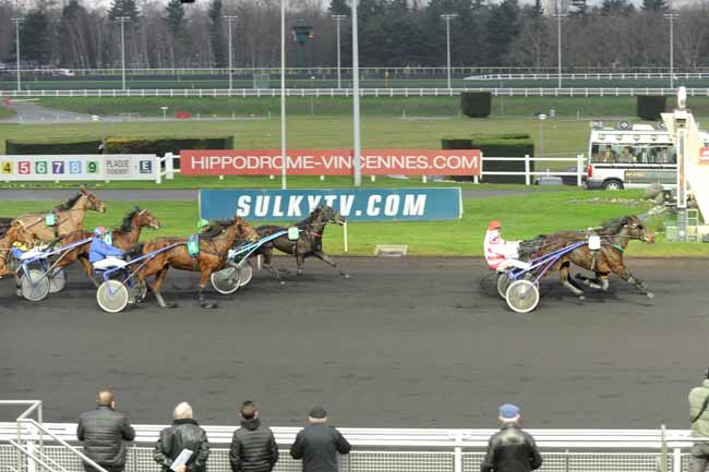 Arrivée quinté pmu PRIX DE FENEU à PARIS-VINCENNES