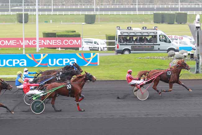 Arrivée quinté pmu PRIX DE TOULOUSE à PARIS-VINCENNES