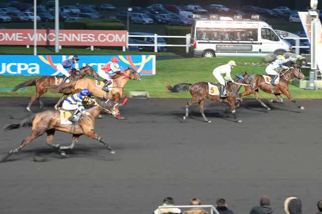 Arrivée quinté pmu PRIX DJERID à PARIS-VINCENNES