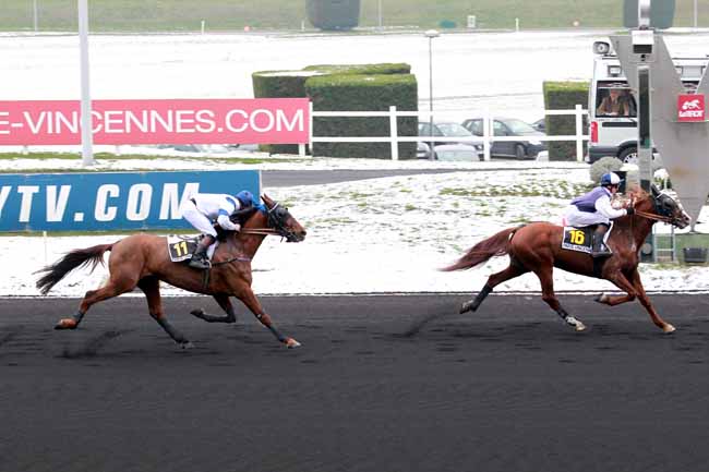 Arrivée quinté pmu PRIX DE BROSSAC à PARIS-VINCENNES