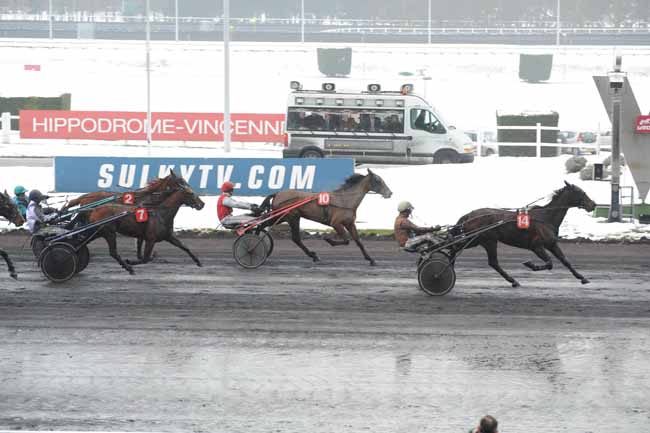 Arrivée quinté pmu PRIX DE MOUTIERS à PARIS-VINCENNES
