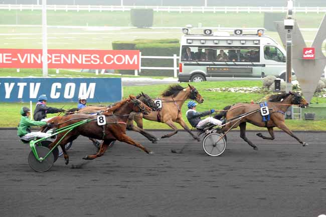 Arrivée quinté pmu PRIX DE LA VALETTE à PARIS-VINCENNES