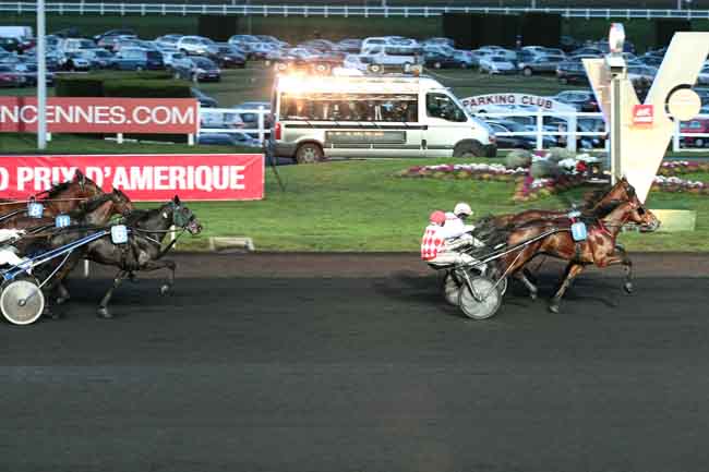 Arrivée quinté pmu PRIX LEOPOLD VERROKEN à PARIS-VINCENNES