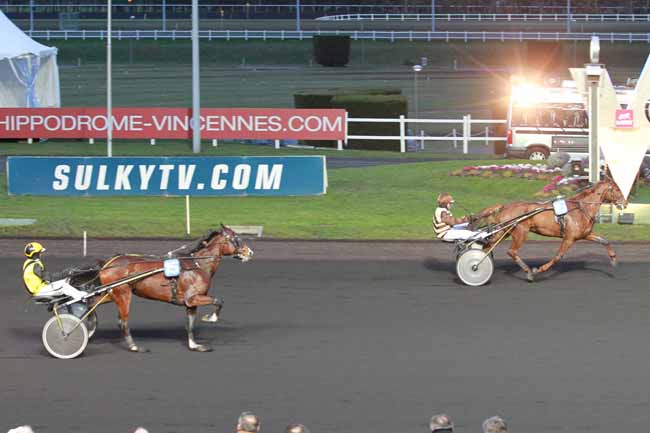 Arrivée quinté pmu PRIX DE FEUCHEROLLES à PARIS-VINCENNES