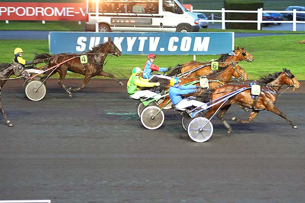 Arrivée quinté pmu PRIX DE POUILLAC à PARIS-VINCENNES
