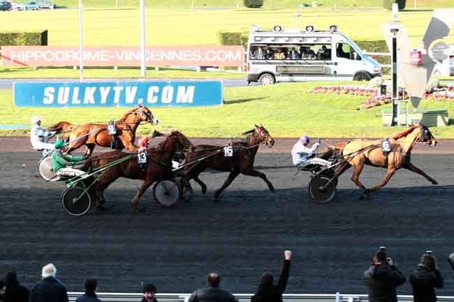 Arrivée quinté pmu PRIX DE LA GIRONDE à PARIS-VINCENNES
