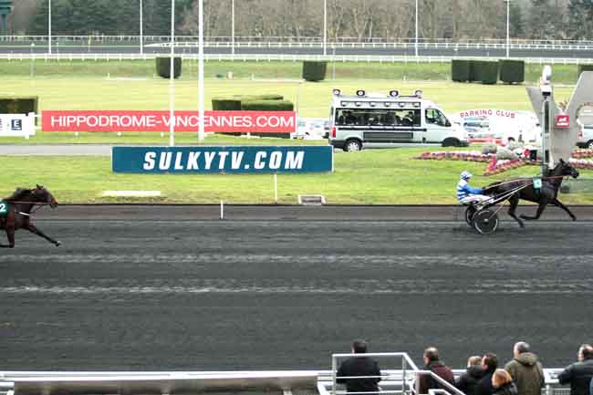 Arrivée quinté pmu PRIX DE LA MARNE à PARIS-VINCENNES