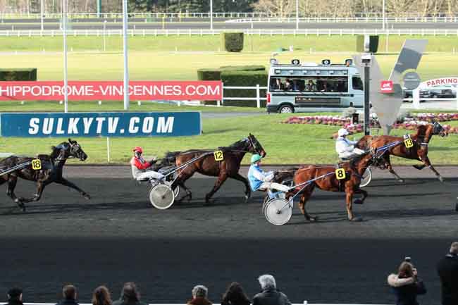 Arrivée quinté pmu PRIX D'ANET à PARIS-VINCENNES