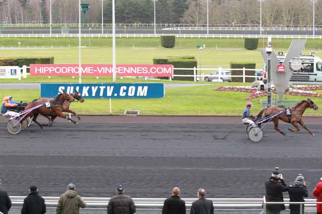 Arrivée quinté pmu PRIX DE LA NIEVRE à PARIS-VINCENNES