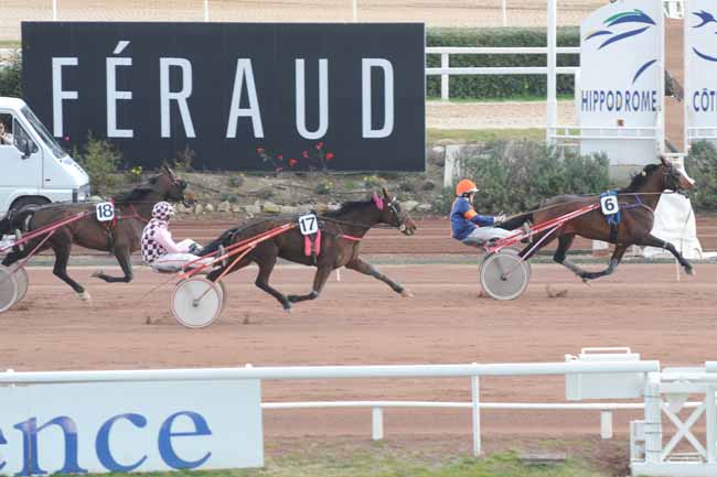 Arrivée quinté pmu PRIX D'OLARGUES (PRIX DU CLUB DE L'ECO NICE-MATIN) à CAGNES-SUR-MER