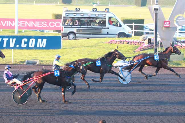 Arrivée quinté pmu PRIX DU BOUSCAT à PARIS-VINCENNES