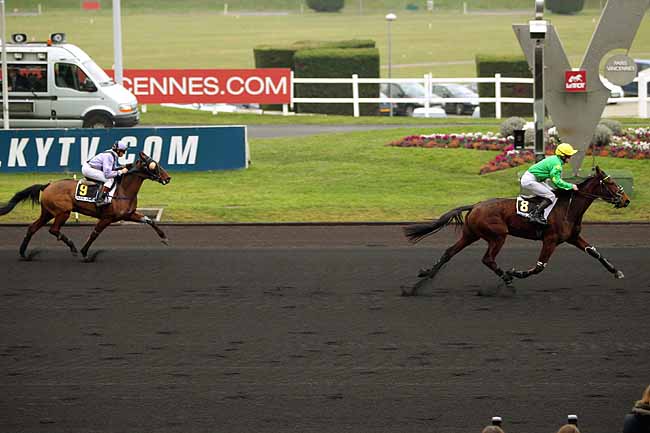 Arrivée quinté pmu PRIX DE MONTIVILLIERS à PARIS-VINCENNES