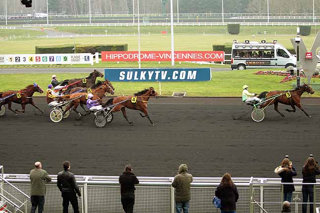 Arrivée quinté pmu PRIX DE MARCENAT à PARIS-VINCENNES