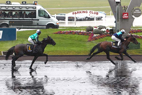 Arrivée quinté pmu PRIX EDOUARD MARCILLAC à PARIS-VINCENNES