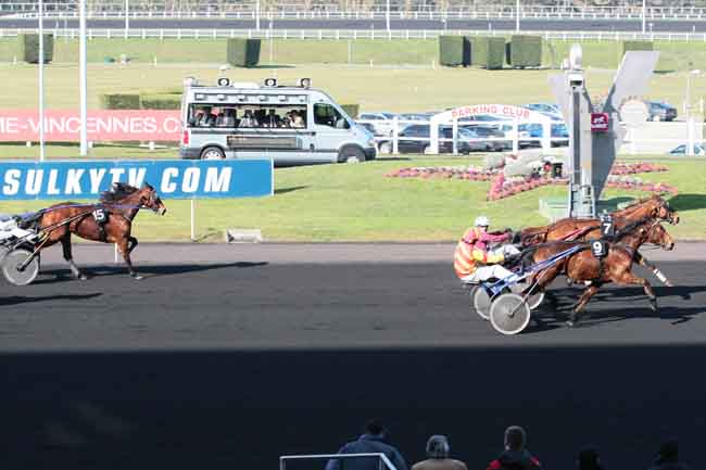 Arrivée quinté pmu PRIX D'ARRAS à PARIS-VINCENNES