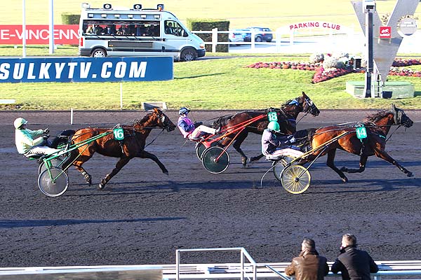 Arrivée quinté pmu PRIX DE FONTAINEBLEAU à PARIS-VINCENNES