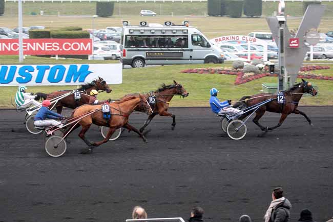 Arrivée quinté pmu PRIX D'AVENCHES à PARIS-VINCENNES