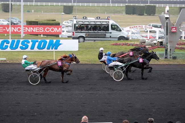 Arrivée quinté pmu PRIX DES PAYS NORDIQUES à PARIS-VINCENNES