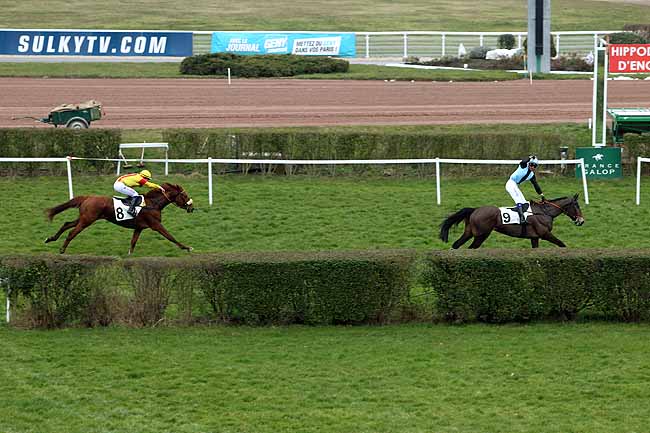 Arrivée quinté pmu PRIX FERNAND ROY à ENGHIEN