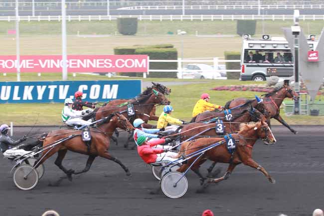 Arrivée quinté pmu PRIX DE MONPAZIER à PARIS-VINCENNES