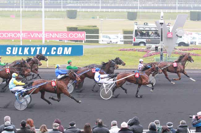 Arrivée quinté pmu PRIX DE GUER-COETQUIDAN à PARIS-VINCENNES