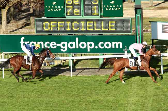 Arrivée quinté pmu PRIX HUBERT D'IDEVILLE à SAINT-CLOUD
