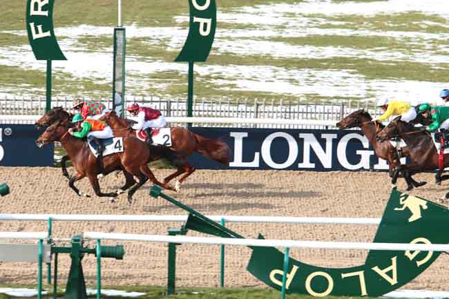 Arrivée quinté pmu PRIX DE FRAUENFELD à CHANTILLY