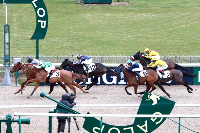 Arrivée quinté pmu PRIX DE MARGNY-LES-COMPIEGNE à CHANTILLY
