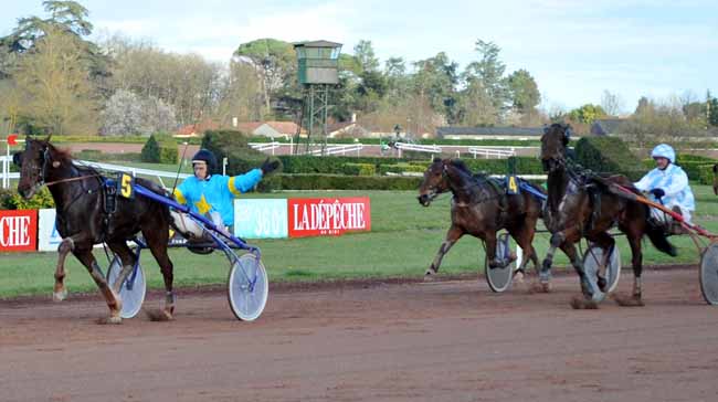 Arrivée quinté pmu PRIX DE L'ENTREPRISE MALET à AGEN LE PASSAGE