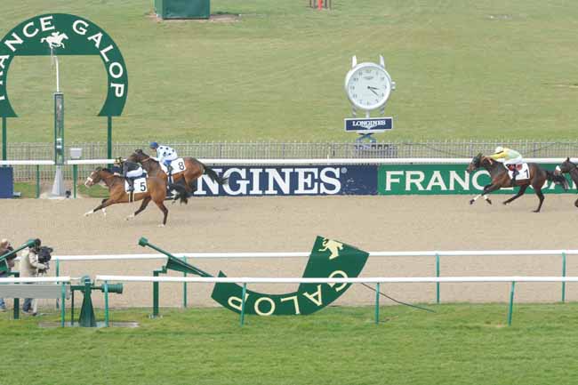 Arrivée quinté pmu PRIX DU BOIS D'ORIVAL à CHANTILLY
