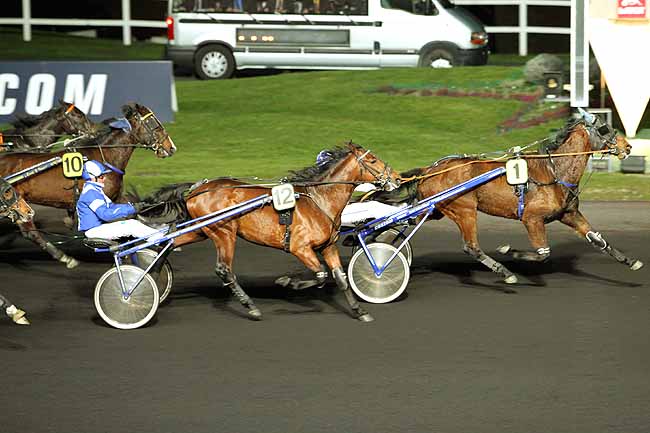 Arrivée quinté pmu PRIX VANADIS à PARIS-VINCENNES