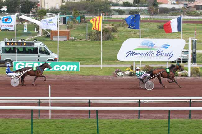 Arrivée quinté pmu PRIX DE CASSIS à MARSEILLE-BORELY