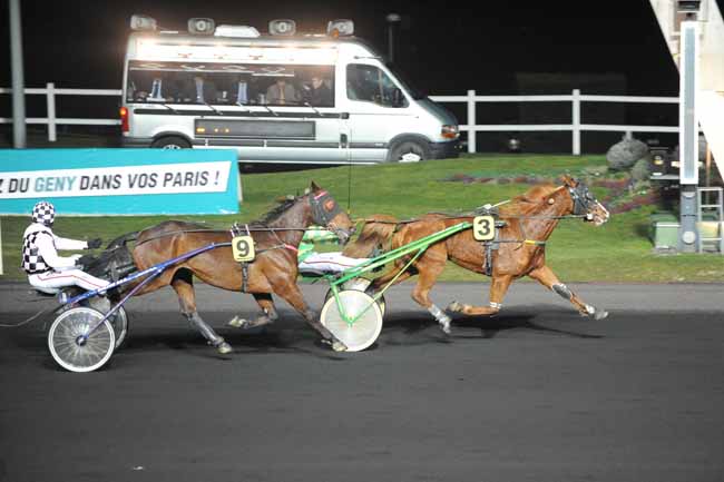 Arrivée quinté pmu PRIX LUCIA à PARIS-VINCENNES