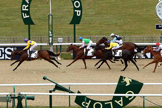 Arrivée quinté pmu PRIX DE LA BELLE CROIX à CHANTILLY