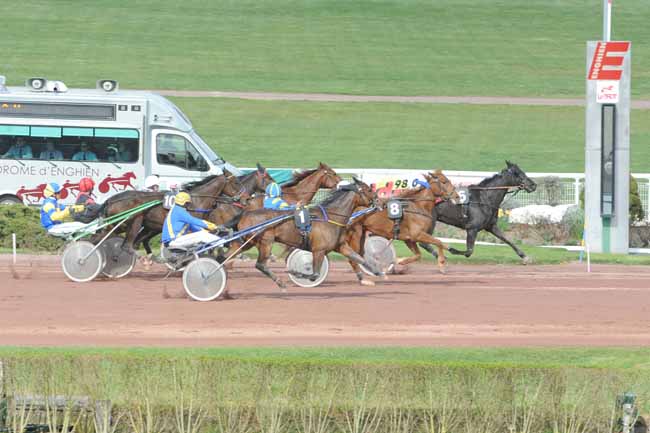 Arrivée quinté pmu PRIX DE LA PORTE DE SAINT-CLOUD à ENGHIEN