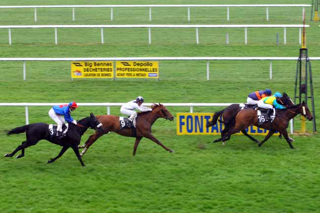 Arrivée quinté pmu PRIX DES HAUTEURS DE LA SOLLE à FONTAINEBLEAU