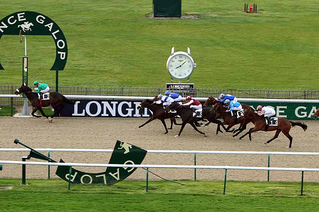 Arrivée quinté pmu PRIX DU CHEMIN DES OFFICIERS à CHANTILLY