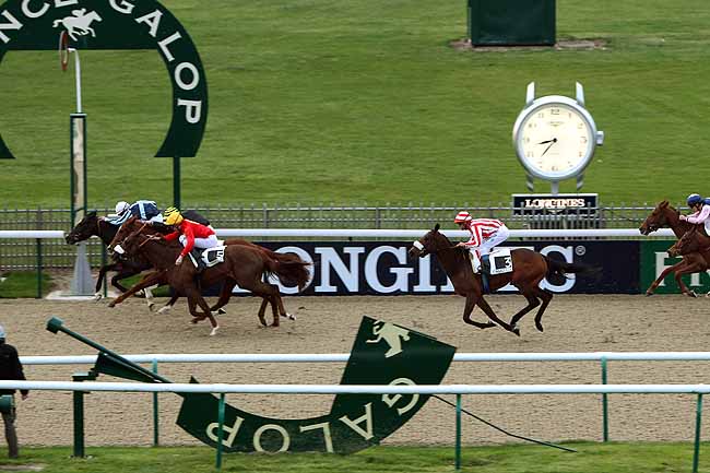 Arrivée quinté pmu PRIX DU CHEMIN FERRE à CHANTILLY