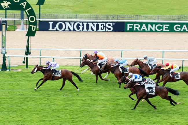 Arrivée quinté pmu PRIX DE CHEVRIERES à CHANTILLY