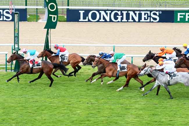 Arrivée quinté pmu PRIX ALLEZ FRANCE à CHANTILLY