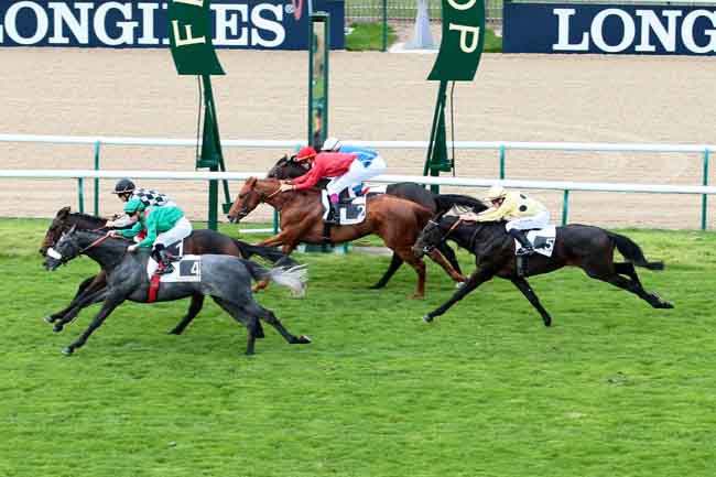 Arrivée quinté pmu PRIX DE MONTGEROULT à CHANTILLY