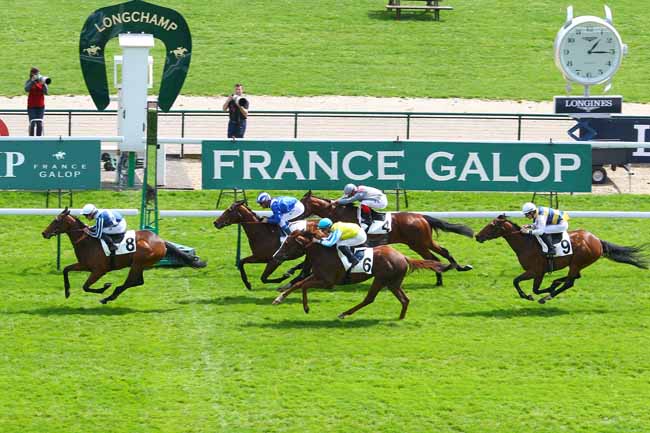 Arrivée quinté pmu PRIX DU DRAGON à LONGCHAMP
