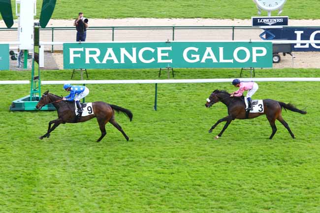 Arrivée quinté pmu PRIX DE LA CHAUSSEE D'ANTIN à LONGCHAMP