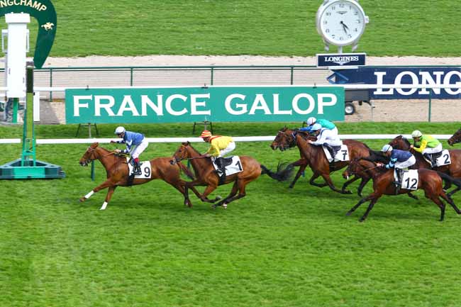 Arrivée quinté pmu PRIX DU LION DE BELFORT à LONGCHAMP