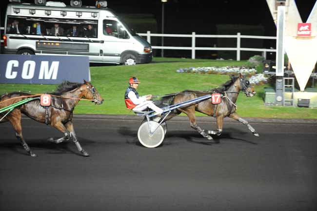 Arrivée quinté pmu PRIX EUGENIA à PARIS-VINCENNES