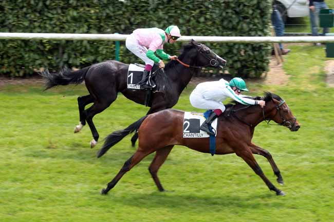 Arrivée quinté pmu PRIX DU MONT DE PO à CHANTILLY