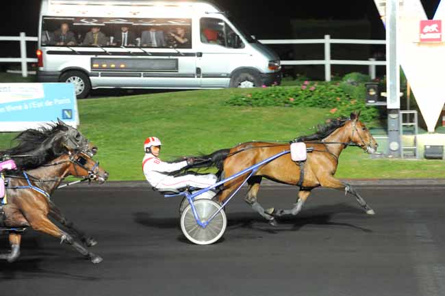 Arrivée quinté pmu PRIX DIANA à PARIS-VINCENNES