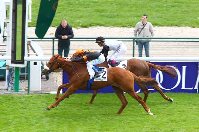 Arrivée quinté pmu PRIX DE VILLENEUVE L'ETANG à LONGCHAMP